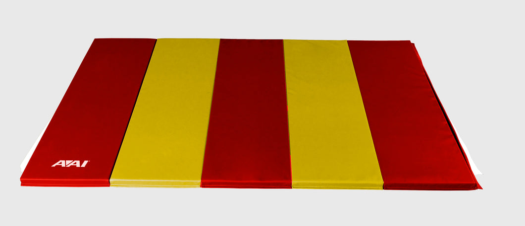 1.5 5x10 V2 Folding Mats - Red & Yellow