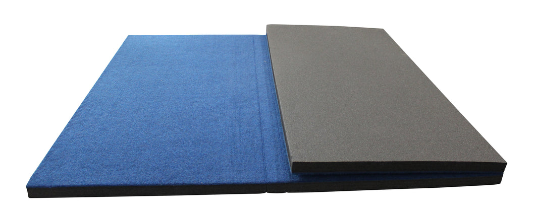 CBF Folding Mat (EZfold) - 6x8x2 BLUE
