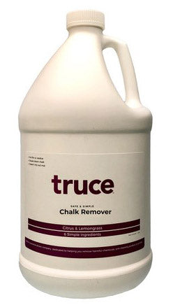 Truce Chalk Cleaner in Gallon Jug